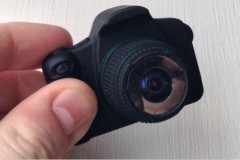 Chiếc máy ảnh lens "mắt cá" nhỏ nhất thế giới