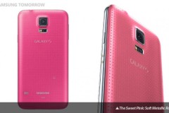 Samsung Galaxy S5 phiên bản màu hồng nữ tính tại Nhật Bản