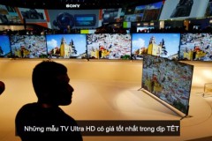 TV Ultra HD được quan tâm nhất trong dịp đầu năm