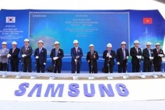 Samsung đầu tư 1,4 tỷ USD xây dựng nhà máy ở TP HCM