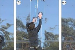 Chế tạo găng tay gi&#250;p con người leo được tường k&#237;nh thẳng đứng