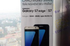 Người dùng trải nghiệm offline Galaxy S7 và Galaxy S7 edge