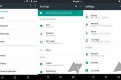 Cái nhìn đầu tiên với phần thiết lập trên Android N