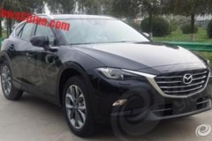 Mazda CX-4 lộ diện trần trụi trên đường phố