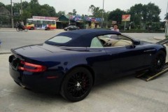 Siêu xe Aston Martin biển 80NN bị Công an Hà Tĩnh tạm giữ