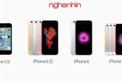 So sánh nhanh cấu hình iPhone SE với 5s, 6 và 6s