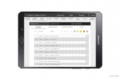 Tablet Samsung được sử dụng tại giải bóng đá Tây Ban Nha