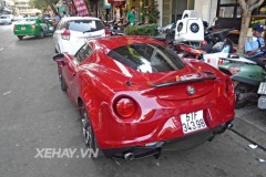 Ngắm nhìn siêu xe Alfa Romeo 4C Launch Edition độc nhất tại Việt nam