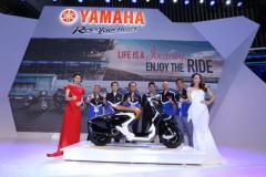 Điểm nổi bật của thương hiệu 'Yamaha' tại triển lãm Moto xe máy Việt Nam