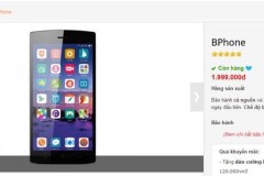 BPhone cũ bất ngờ giảm giá sâu chỉ còn 2 triệu đồng