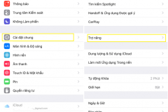 Cách chỉnh cỡ chữ lớn cho người có thị lực kém khi dùng iPhone