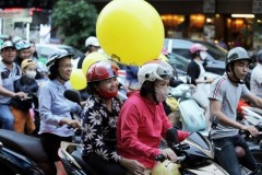 Xe gắn máy vẫn là phương tiện giao thông chủ yếu tại Việt Nam