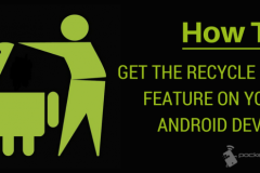 Mang tính năng "thùng rác" lên các thiết bị Android