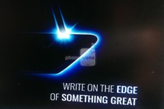 Hình ảnh rò rỉ cho thấy Galaxy Note 7 sẽ có màn hình cong