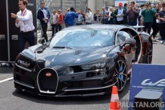 [VIDEO] Bugatti Chiron gây ngạc nhiên khi lộ diện tại giải đua Le Mans 2016