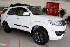 Toyota Fortuner tăng giá cao nhất 95 triệu đồng từ 1/7