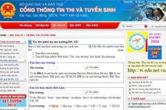 Những website xem điểm thi Đại học 2016 nhanh nhất, chính xác nhất
