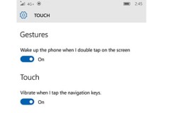Lumia 950/950XL nhận được tính năng chạm đúp để đánh thức màn hình