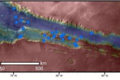 Sửng sốt phát hiện vết chất lỏng trên sao Hỏa