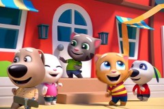 Talking Tom chào mừng 4.5 tỷ download với tân binh Talking Tom Gold Run