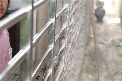 Đau lòng cảnh cô bé 13 tuổi bị bà ruột xích lại trong thời gian dài