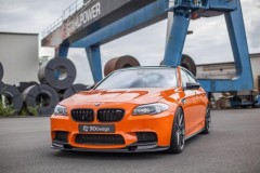 BMW M5 Fire Orange "khoác áo sợi carbon", mạnh mẽ 818 mã lực