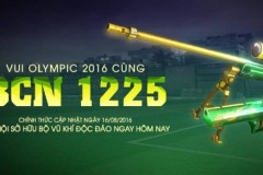 Bộ súng “Hoàng Xuân Vinh” ra mắt game thủ Đột Kích