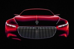 Hé lộ đầu xe tinh tế của Mercedes-Maybach 6 Concept