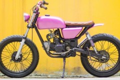 Honda Win hồng "bánh bèo" của biker Hà thành