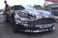 [VIDEO] Aston Martin tiếp tục đem DB11 tăng áp kép AMG V8 chạy thử trên đường đua Nurburgring
