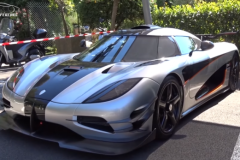 [VIDEO] Koenigsegg One:1 của tay đua nữ Carina Lima đầy sức hút trên phố Monaco