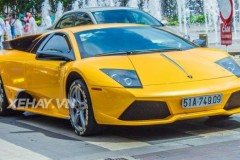 Lamborghini Murcielago LP640 vàng bất ngờ "tái xuất" tại Sài Gòn