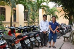 Trộm cắp hàng loạt xe máy, gom thành 'mẻ' bán sang Lào