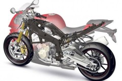 BMW S1000RR thế hệ mới sẽ trang bị khung bằng sợi carbon siêu nhẹ