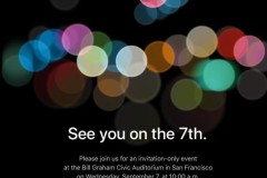 Chính thức: Apple xác nhận iPhone 7 sẽ ra mắt vào ngày 7/9