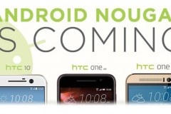 Danh s&#225;ch smartphone của HTC sắp l&#234;n đời Android 7.0