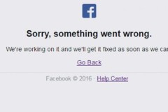 Facebook vừa bị sập 15 ph&#250;t