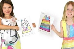 Mẹ thiết kế thời trang từ hình vẽ đơn sơ của con khiến mọi người đều bất ngờ!