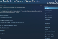 Một loạt huyền thoại PC chính thức có mặt trên Steam