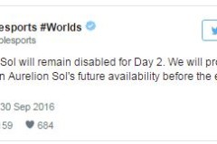 [CKTG 2016] Aurelion Sol bị vô hiệu hóa ở Ngày thi đấu thứ hai vì lỗi hiển thị