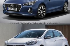So sánh Hyundai i30 2017 và Hyundai i30 2015 qua những hình ảnh