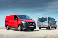 Xe tải mới Nissan NV300 ra mắt tại Hannover với rất nhiều tùy chọn
