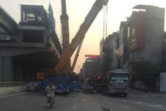 Hà Nội: Xử phạt nghiêm xe cẩu gây ùn tắc trên đường Nguyễn Trãi