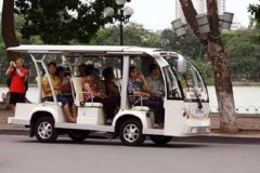Xe điện chở người 4 bánh chưa đăng ký, đăng kiểm phải dừng hoạt động