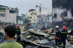 Kỹ năng tránh ngộ độc khí trong đám cháy