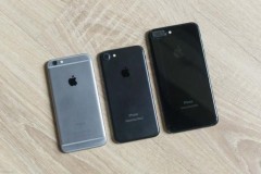 Bộ ảnh so sánh 3 màu iPhone Grey, Black, Jet Black