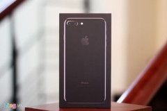 Cận cảnh iPhone 7 Plus Jet Black bản thương mại tại Việt Nam