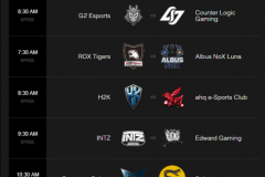 [CKTG 2016] Lịch thi đấu chi tiết vòng bảng