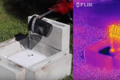 Đổ nhôm nóng chảy 700 độ lên tảng băng, hiện tượng thú vị xảy ra sau đó