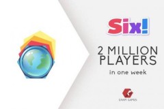 Game xếp hình kiểu mới Six! bùng nổ lượt tải khủng